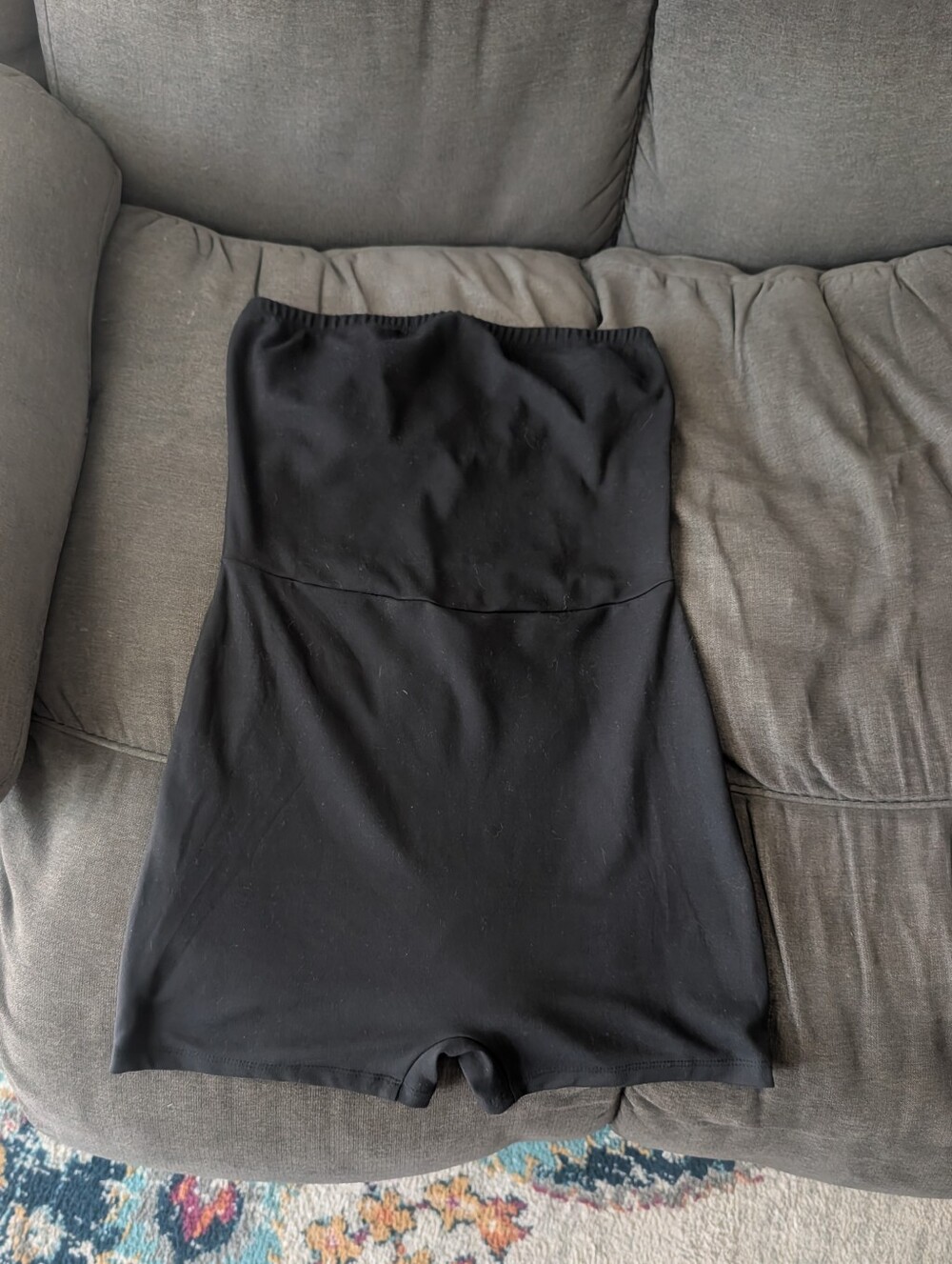 wild fable Black ButterBliss Strapless Romper
